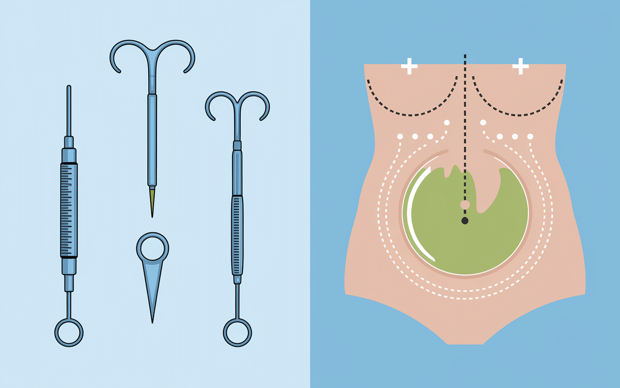 Infographie étapes chirurgie BBL
