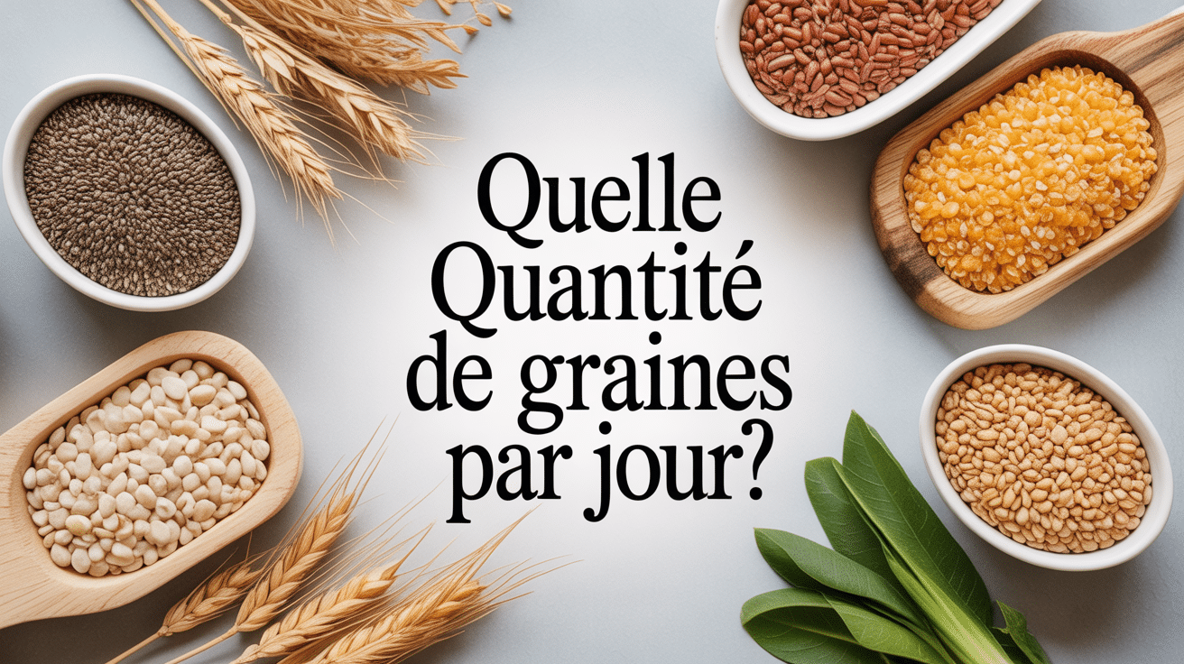 Composition de graines colorées avec balance de cuisine