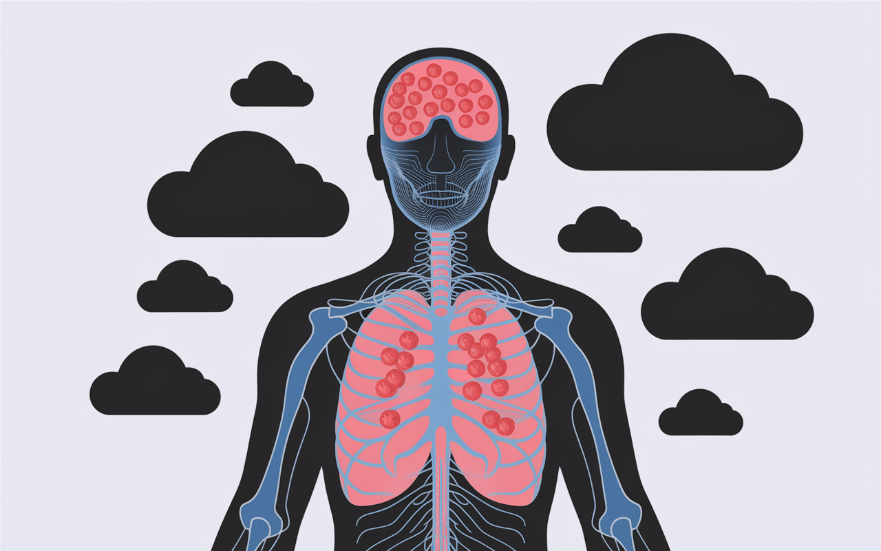 Illustration médicale carence vitamine B12