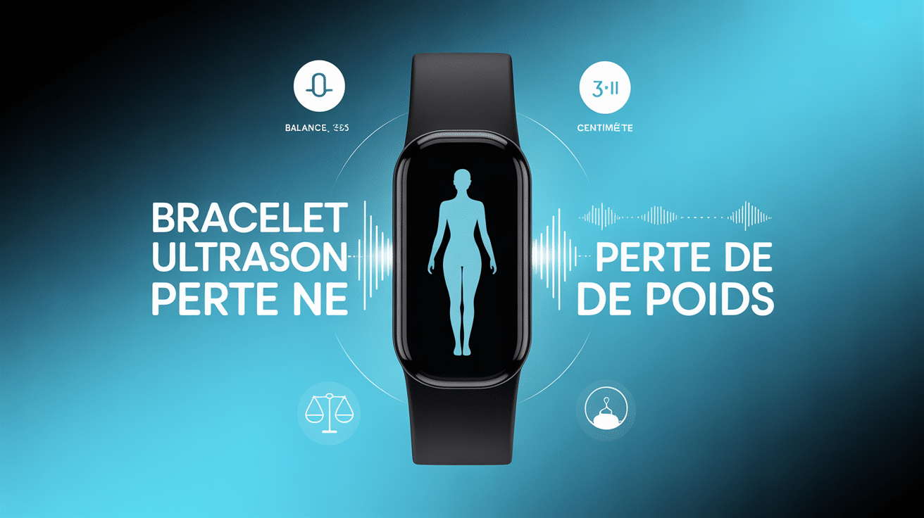 Bracelet ultrason moderne pour perte de poids