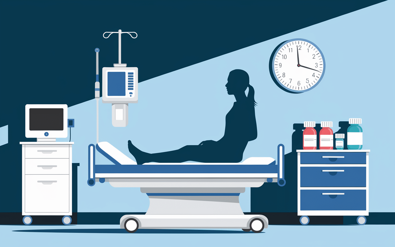 Traitements conservateurs calcul rénal durée hospitalisation