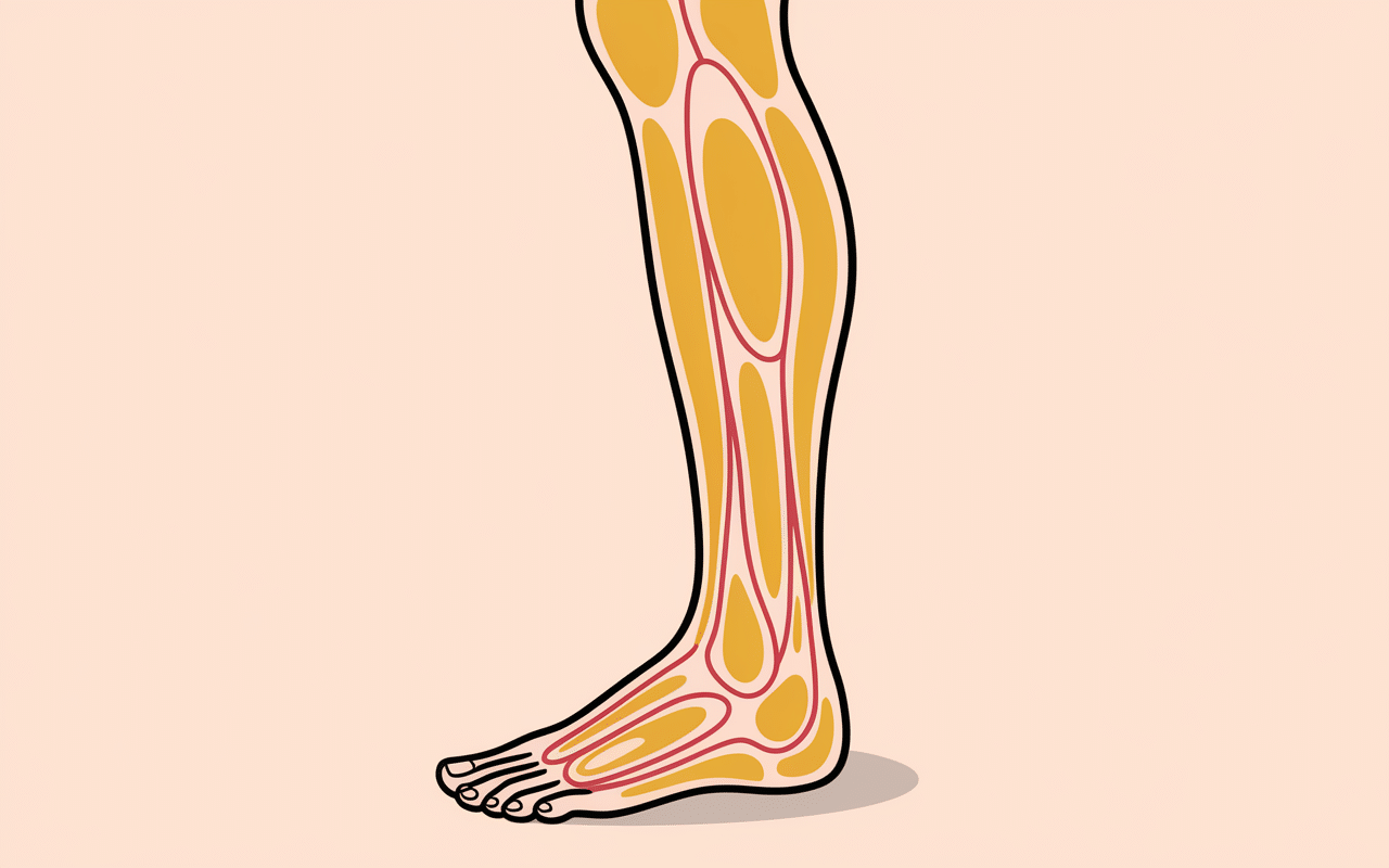 Anatomie nerf sural pied