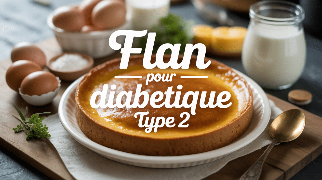 Flan doré onctueux dans ramequin blanc