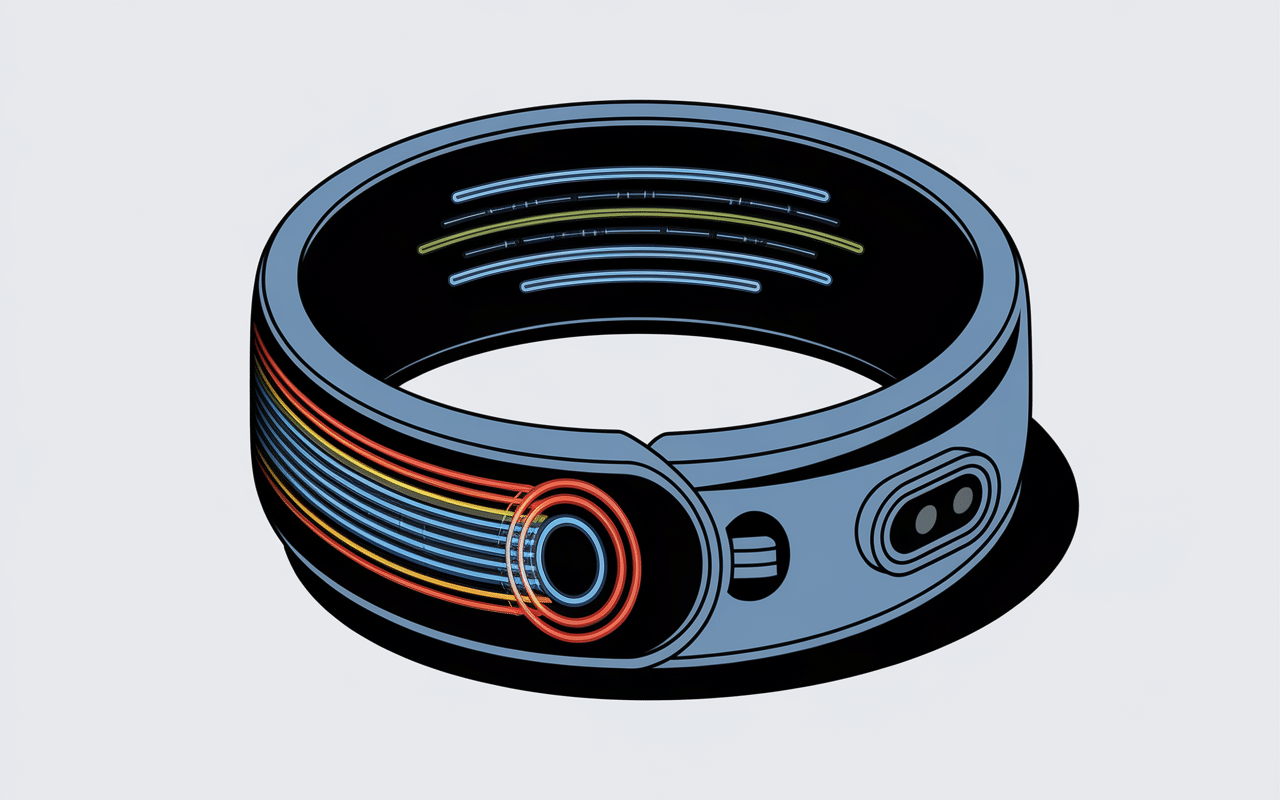 Schéma technique bracelet ultrason perte de poids