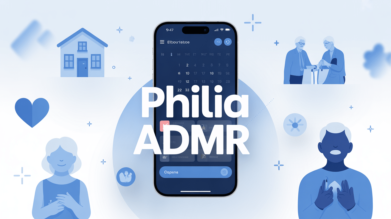 Interface application Philia ADMR