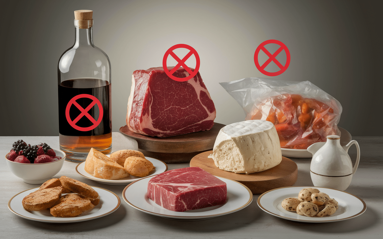 Aliments à éviter maladie de Gilbert