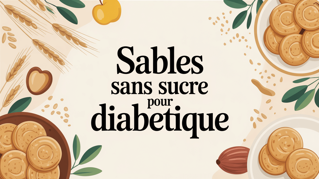 assiette élégante avec sablés dorés, amandes et farine