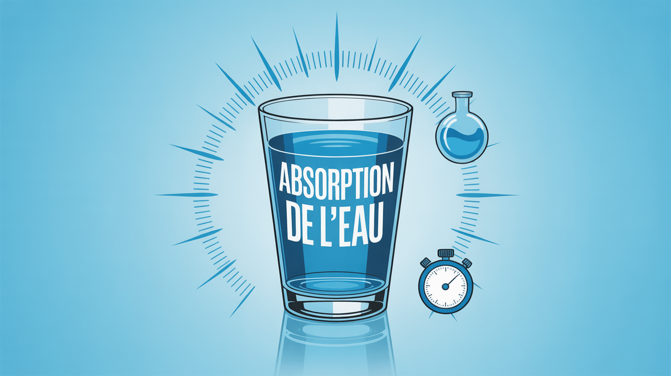 verre d eau temps de digestion de l eau rapide