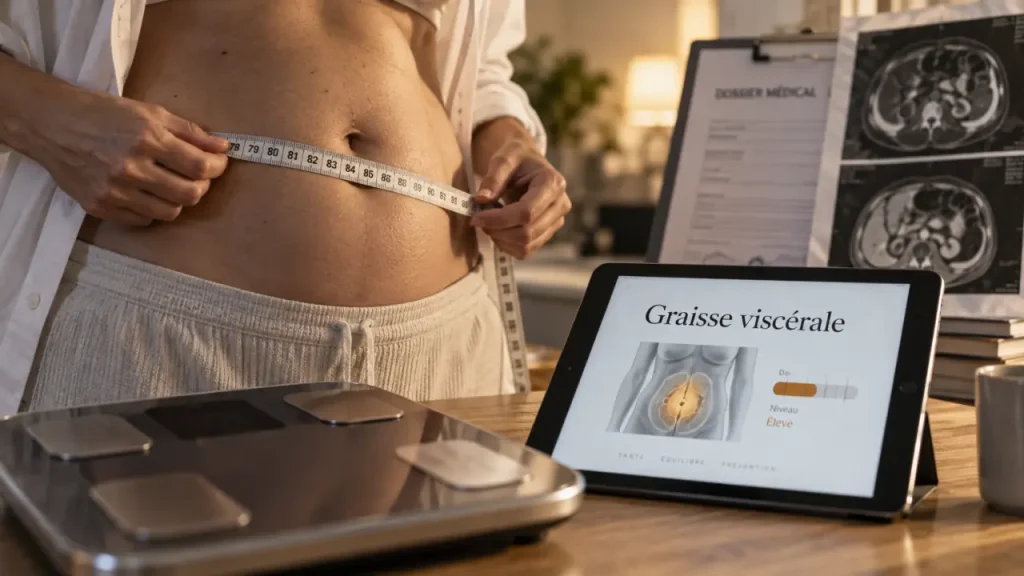 Graisse viscérale : comment interpréter vos mesures et protéger votre santé métabolique